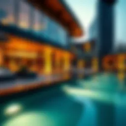 Stunning exterior view of Six Senses Residences Dubai showcasing modern architecture