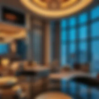 Luxury Living at Tamouh Tower Luxurious amenities within Tamouh Tower highlighting lifestyle offerings