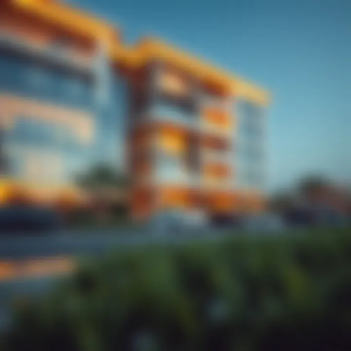 Luxurious residential building in الرقة reflecting modern architecture