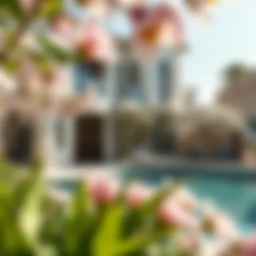 Luxurious springtime property in Dubai