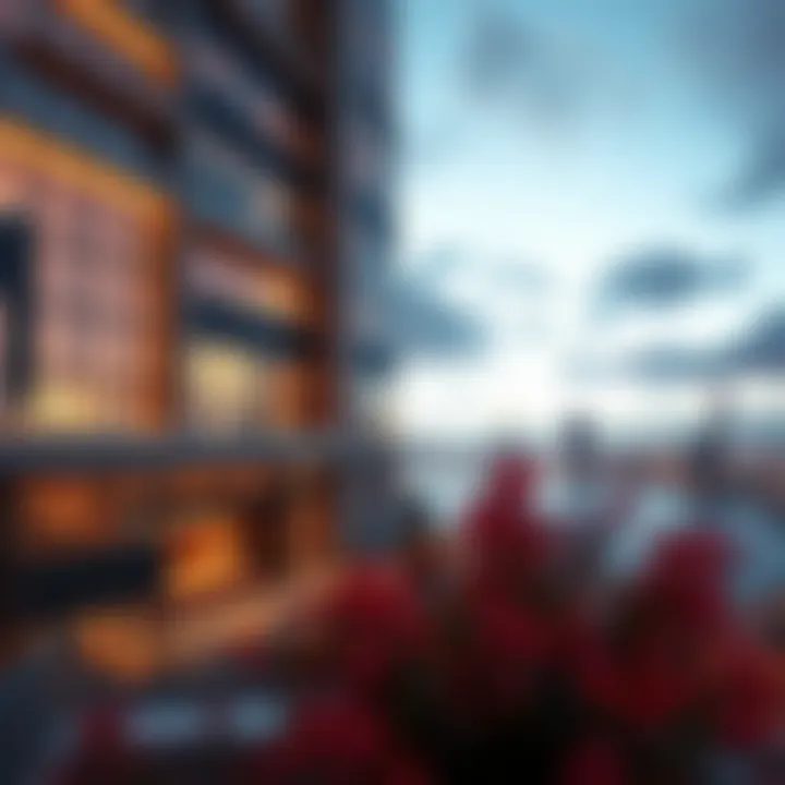Stunning exterior view of The Point Tower