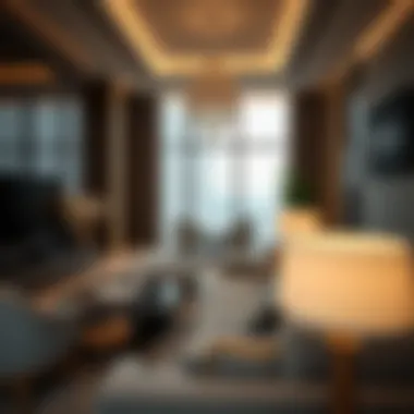 Interior Elegance of The Point Tower Luxurious interior design of a residence in The Point Tower