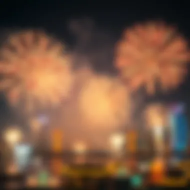New Year Fireworks Display Fireworks during New Year celebrations