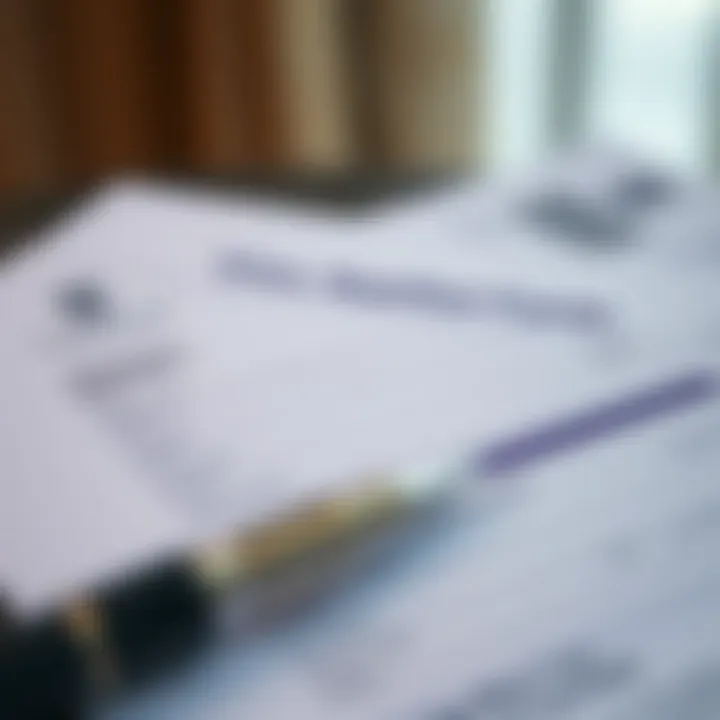 UAE tourist visa application form filled out