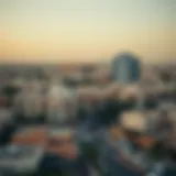 Urban landscape of Karama showcasing residential areas
