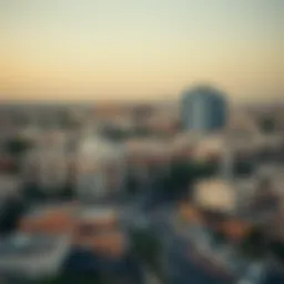 Urban landscape of Karama showcasing residential areas
