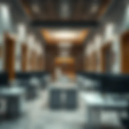 Ejari typing center interior showcasing modern facilities