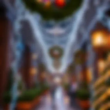 Traditional Holiday Decorations in Dubai Traditional decorations enhancing the holiday atmosphere in Dubai